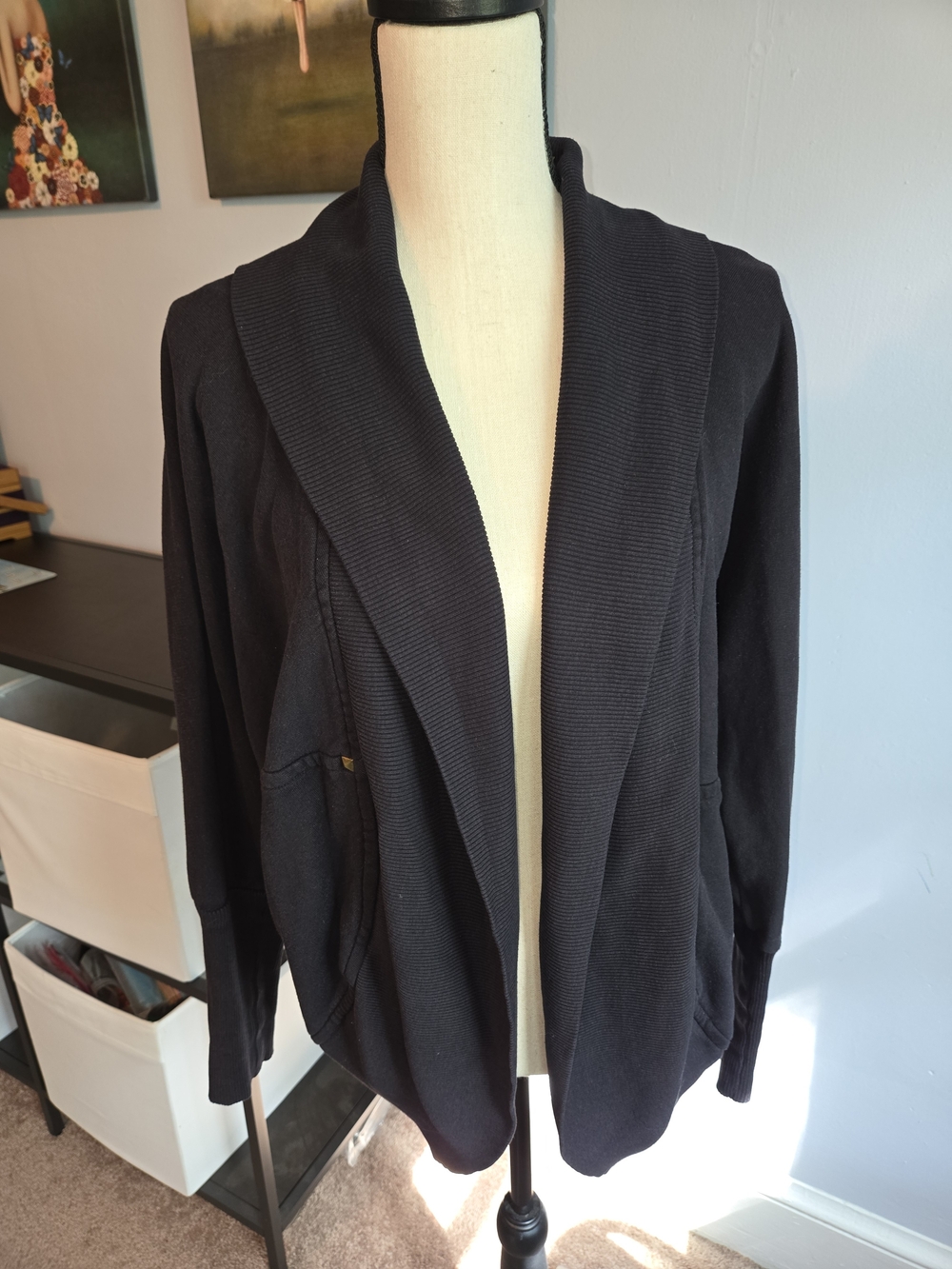 Wilfred By Aritzia Diderot Open Front Cocoon Cardigan Large